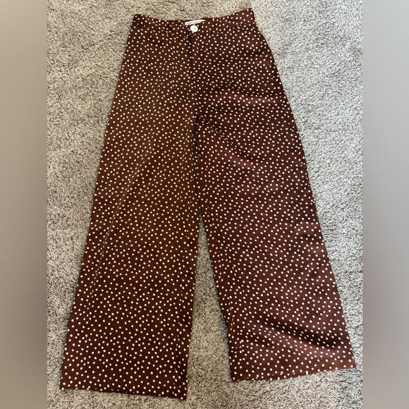 Urban Outfitters Olympia Printed Wide Leg Pant - Picture 4 of 8